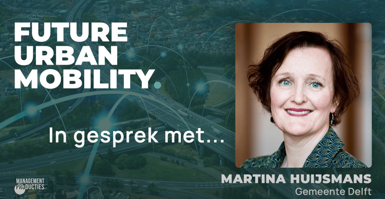 Wethouder Martina Huijsmans over haar visie op mobiliteit in Delft